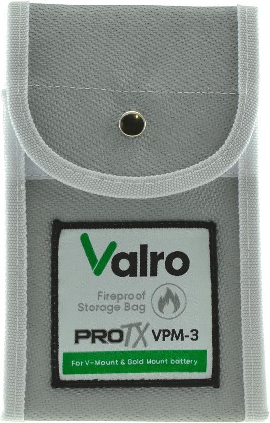 Valro ProTx Fireproof Storage Bag for V-MOUNT & Gold Mount