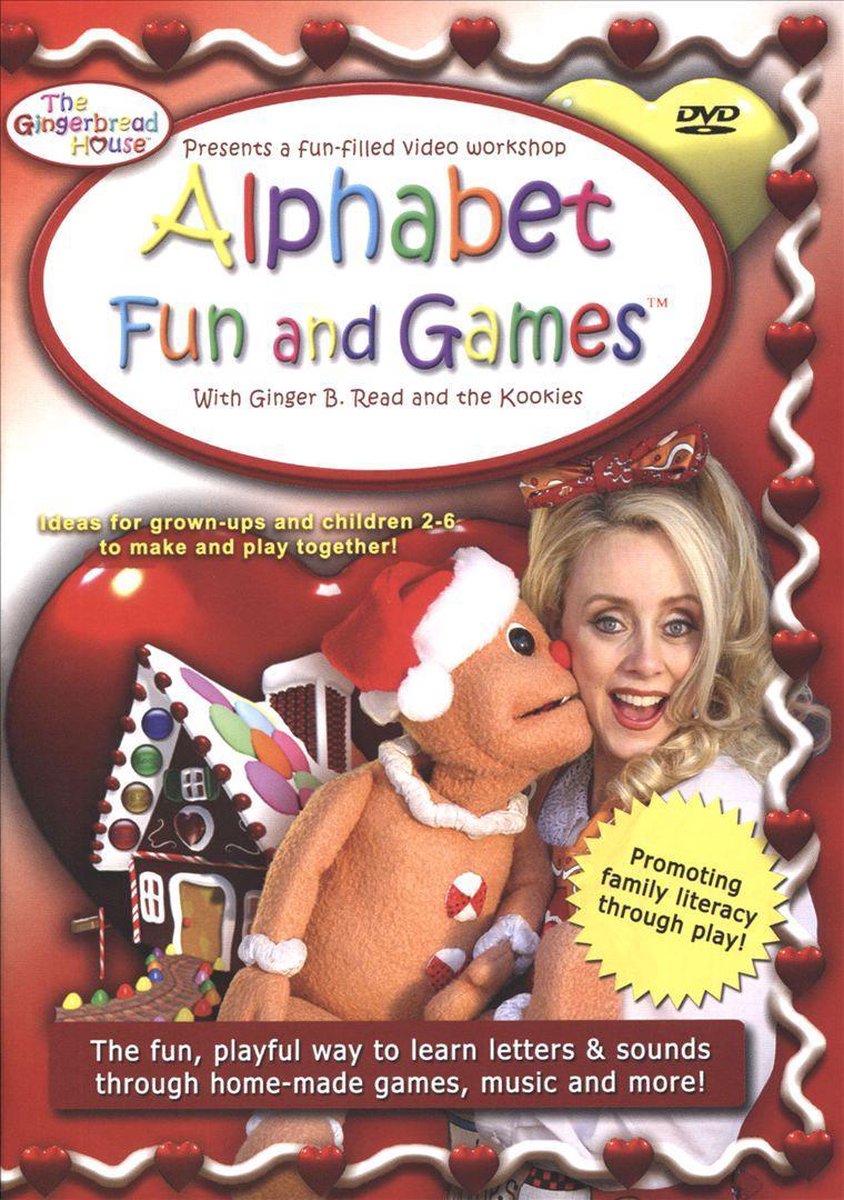 Gingerbread House Alphabet Fun and Game