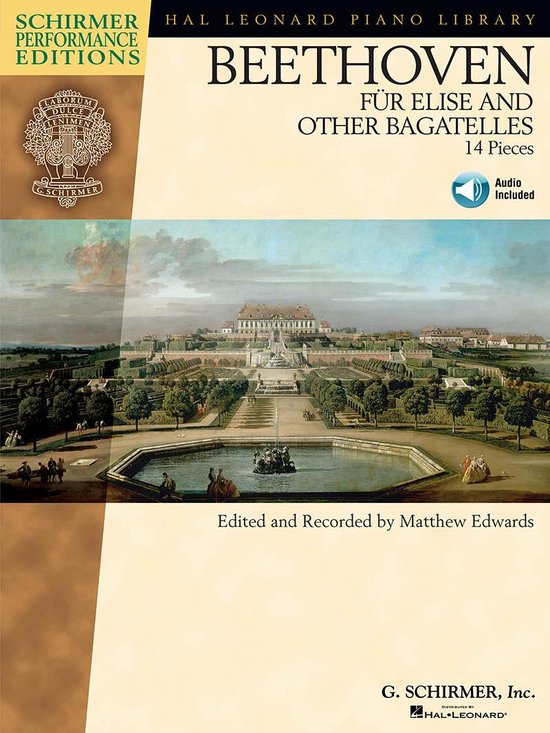 Beethoven - Fur Elise and Other Bagatelles (Songbook) - cover
