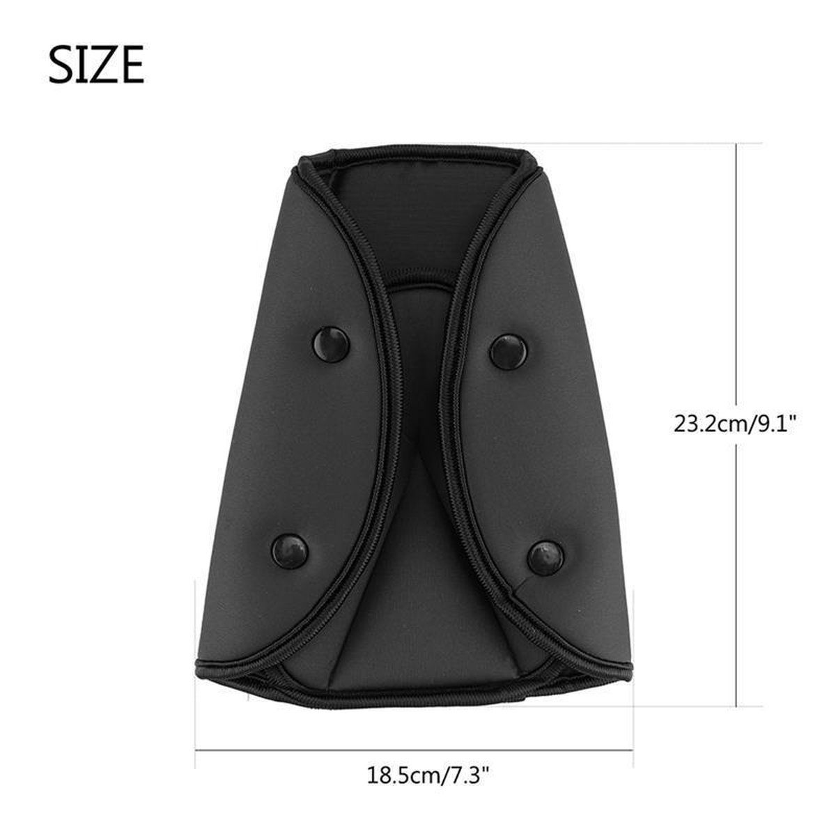 2 Housses De Ceinture De Sécurité - Drapeau Suède - Polyester Doux - Ajustables - Pour Adulte/enfant - Universel
