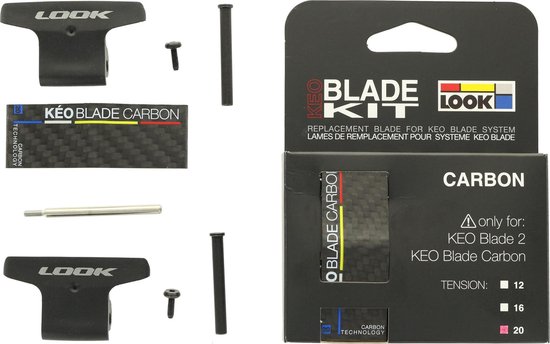 Lames De Rechange Look Keo Blade Carbone – 20nm – Réf 00015745 – Neuf