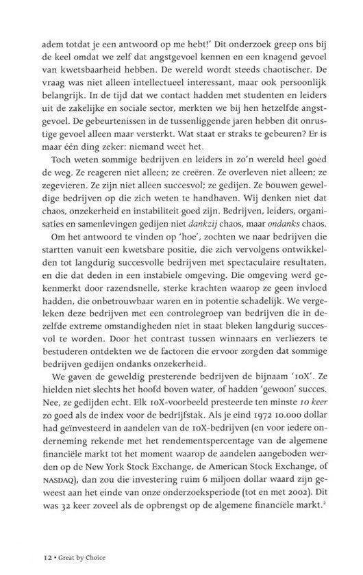 Business bibliotheek - Great by choice