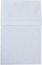 Cottonbaby Broderierand - Drap lit bébé 75x90 cm - Blanc