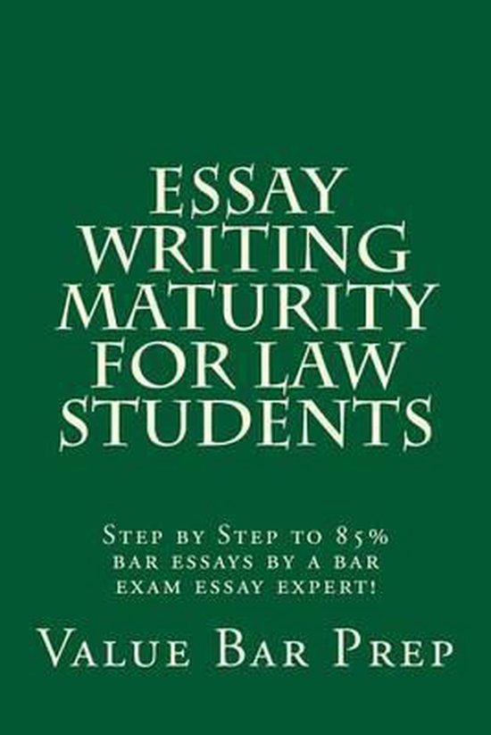 Essay Writing Maturity For Law Students - cover