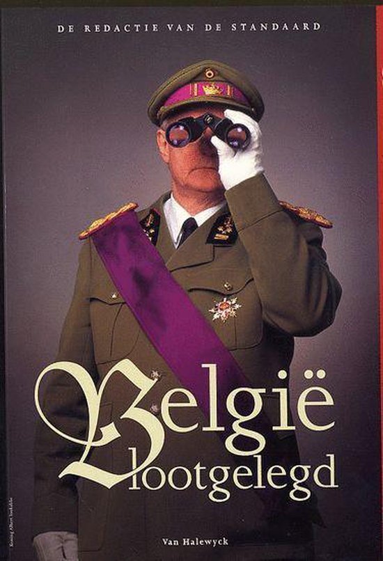 Cover van het boek 'Belgie blootgelegd'