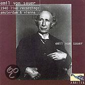 Emil Von Sauer - Sauer: Live Recordings 1940 (CD)