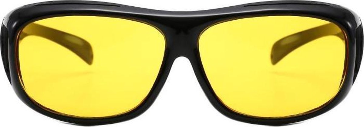 Overzet Nachtbril - Autobril / Mistbril - Nachtzicht Auto Bril