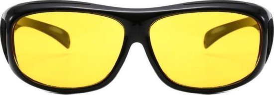 Overzet Nachtbril - Autobril / Mistbril - Nachtzicht Auto Bril