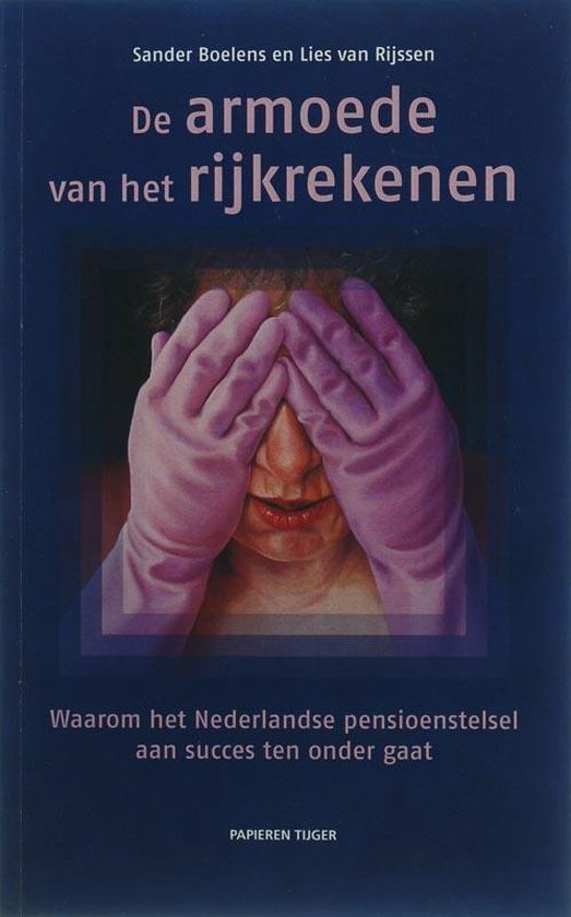 Cover van het boek 'De armoede van het rijkrekenen' van L. van Rijssen en S. Boelens