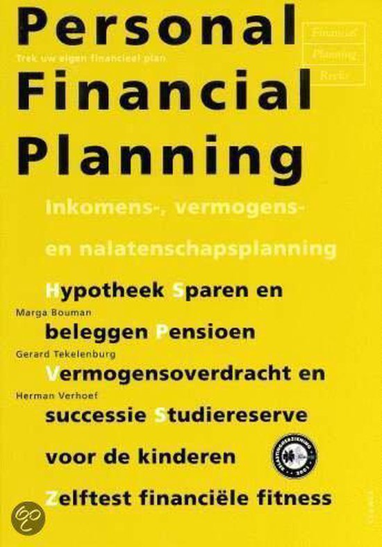Cover van het boek 'Personal financial planning / druk 2'