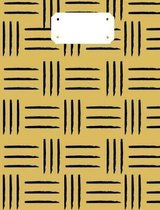 Tan Tribal Composition Notebook