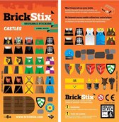 BrickStix 999110 Kastelen - herbruikbare stickers voor bouwstenen