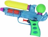 Voordelig waterpistool blauw 18 cm - water speelgoed