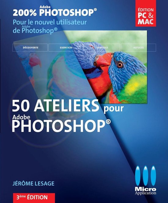 50 ateliers pour Photoshop - 3ème édition - cover