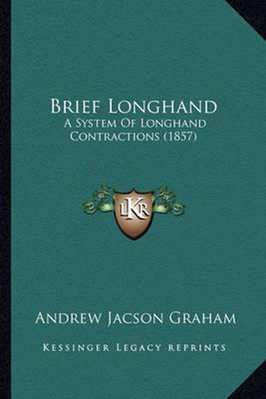 Brief Longhand - cover