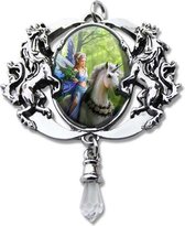 Anne Stokes Cameo Pendant Realm Of Enchantment