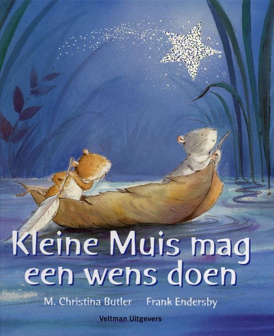 Cover van het boek 'Kleine muis mag een wens doen'