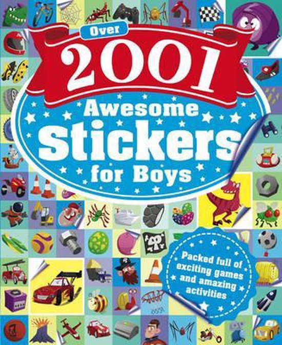 Over 2001 Awesome Stickers for Boys | 9781783433445 | Boeken | bol.com