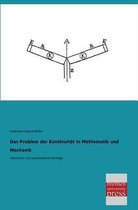 Das Problem Der Kontinuitat in Mathematik Und Mechanik
