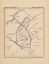 Historische kaart, plattegrond van gemeente Berkenwoude in Zuid Holland uit 1867 door Kuyper van Kaartcadeau.com