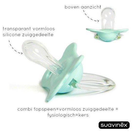 Suavinex Fopspeen - Silic. - Phys. - -2 tot 4 M Blue Swallow Fopspeen  physiologisch... | bol.com