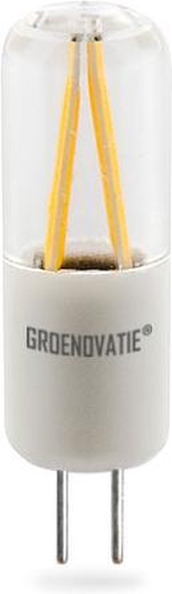 Groenovatie LED Filament Lamp G4 Fitting - 2W - 39x11 mm - Dimbaar - Warm Wit