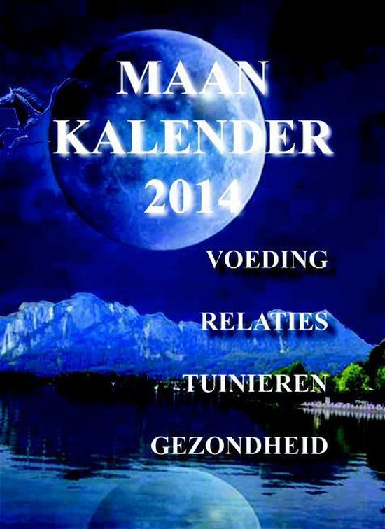 Cover van het boek 'Maankalender / 2014' van Marjanne Hess-Van Klaveren