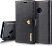 2-in-1 Book Case - Huawei P20 Lite Hoesje - Zwart