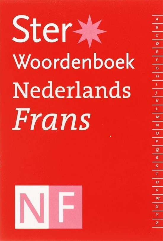 Cover van het boek 'Ster woordenboek Nederlands-Frans'