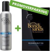 BONDI SANDS MEN Everyday gradual tanning foam + Tanning Mitt -  zelfbruiner