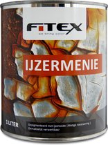 Fitex Ijzermenie 1 liter roodbruin