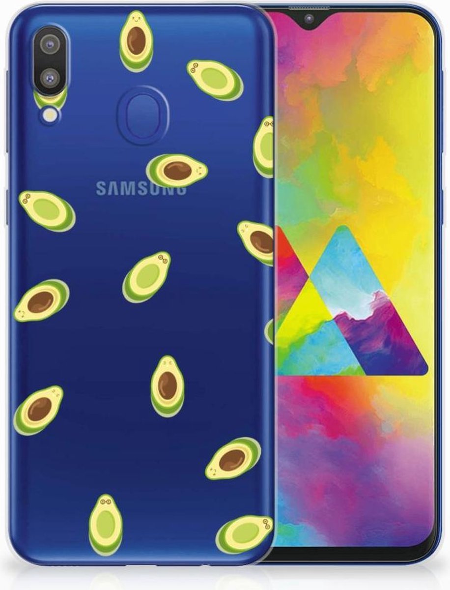 TPU Hoesje voor Samsung Galaxy M20 (Power) Siliconen Case Avocado