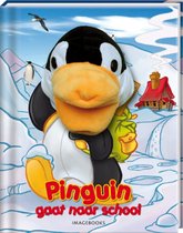 Pinguin gaat naar school (handpopboek)