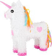 Pinata Unicorn Eenhoorn wit roze