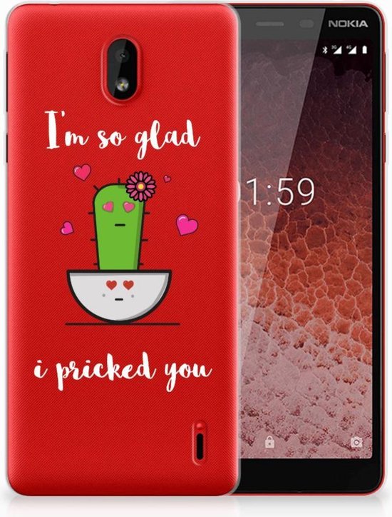 Silicone Gel Case pour Nokia 1 Plus Coque Cactus Glad