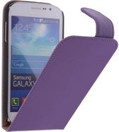Paars Effen Classic Flipcase Hoesje Samsung Galaxy Grand Neo I9060
