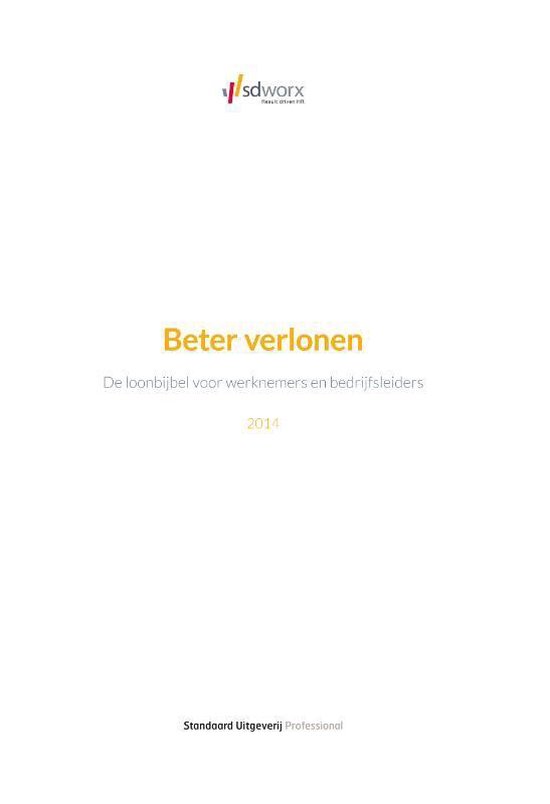 Beter verlonen - cover
