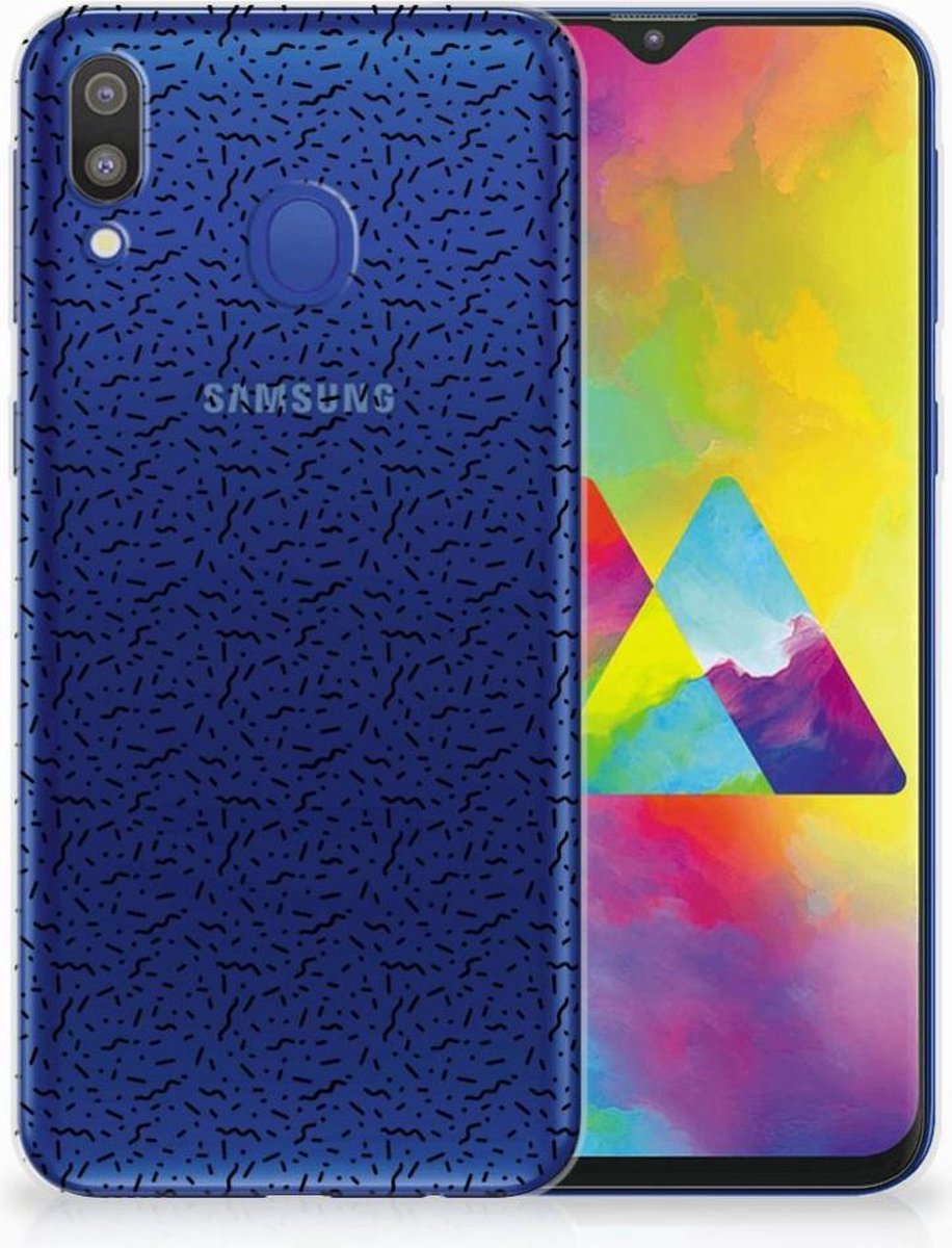 Samsung Galaxy M20 (Power) TPU bumper Stripes Dots