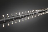 Konstsmide 3691 - Snoerverlichting - 80 lamps cherry LED - 632 cm - transparante kabel - 24V - voor buiten - warmwit