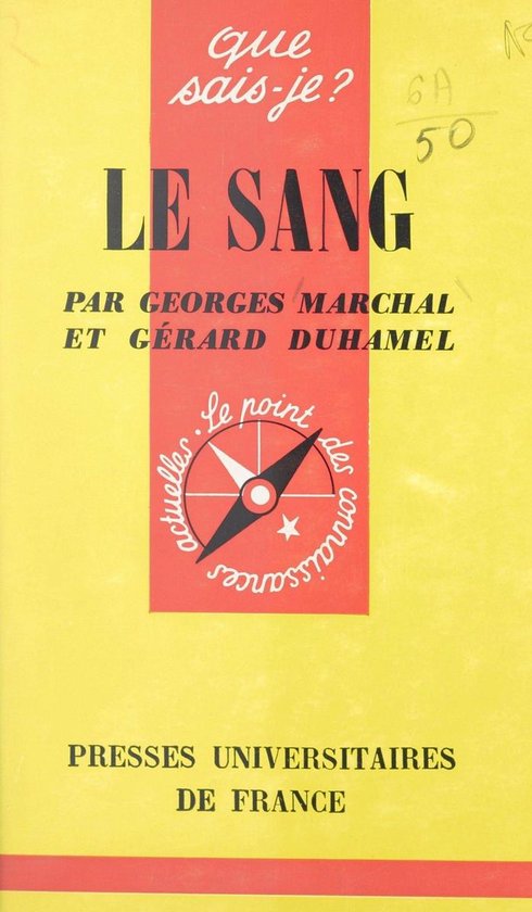 Le sang - cover