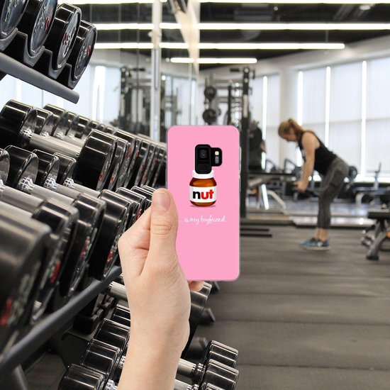 Coque Téléphone pour Samsung Galaxy S9 Protection Housse Nut Boyfriend