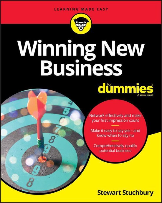 Winning New Business For Dummies - cover