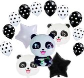 15 stuks ballonnen panda