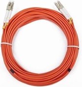 Gembird CFO-LCLC-OM2-5M Glasvezel kabel LC Oranje
