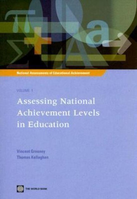 National Assessments of Educational Achievement Volume 1 - cover