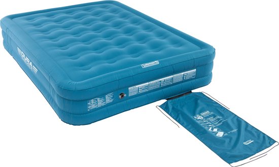 Coleman luchtbed DuraRest luchtbed Double, hoog turquoise | bol.com