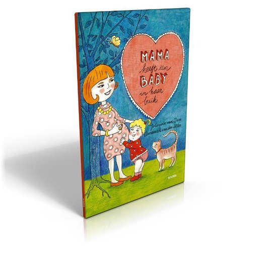 Cover van het boek 'Mama heeft een baby in haar buik' van Jolanda van Dam