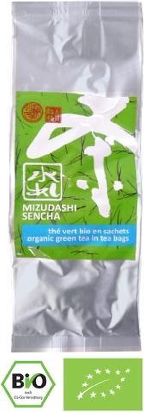 Mizudashi Sencha van familie Morimoto (Bio) 20 x 5 gr.  (Premium Japanse biologische thee)