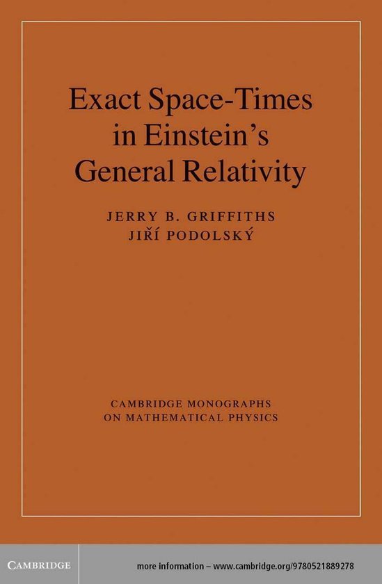 Cambridge Monographs on Mathematical Physics - Exact Space-T ... - cover