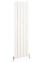 Design radiator verticaal aluminium mat wit 180x47cm 1580 watt - Rosano